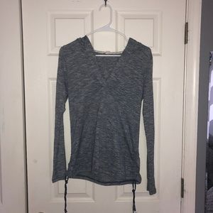 Roxy Blue Stripe Hoodie